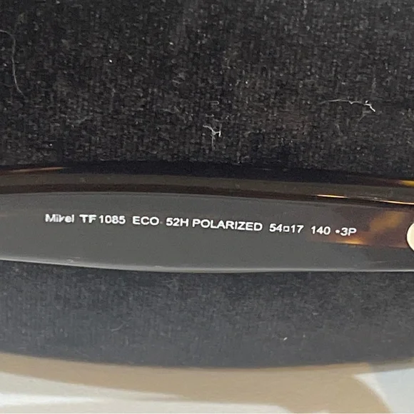 Tom Ford Mikel FT1085 52H Black-Dark Havana/Brown Polarized Women's Sunglasses - Picture 8 of 11